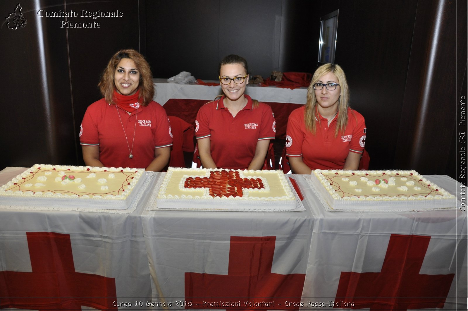 Cuneo 10 Gennaio 2015 - Premiazioni Volontari - Croce Rossa Italiana- Comitato Regionale del Piemonte