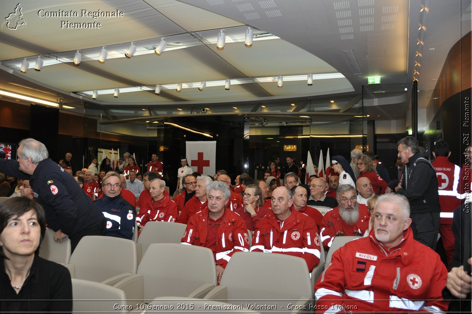 Cuneo 10 Gennaio 2015 - Premiazioni Volontari - Croce Rossa Italiana- Comitato Regionale del Piemonte