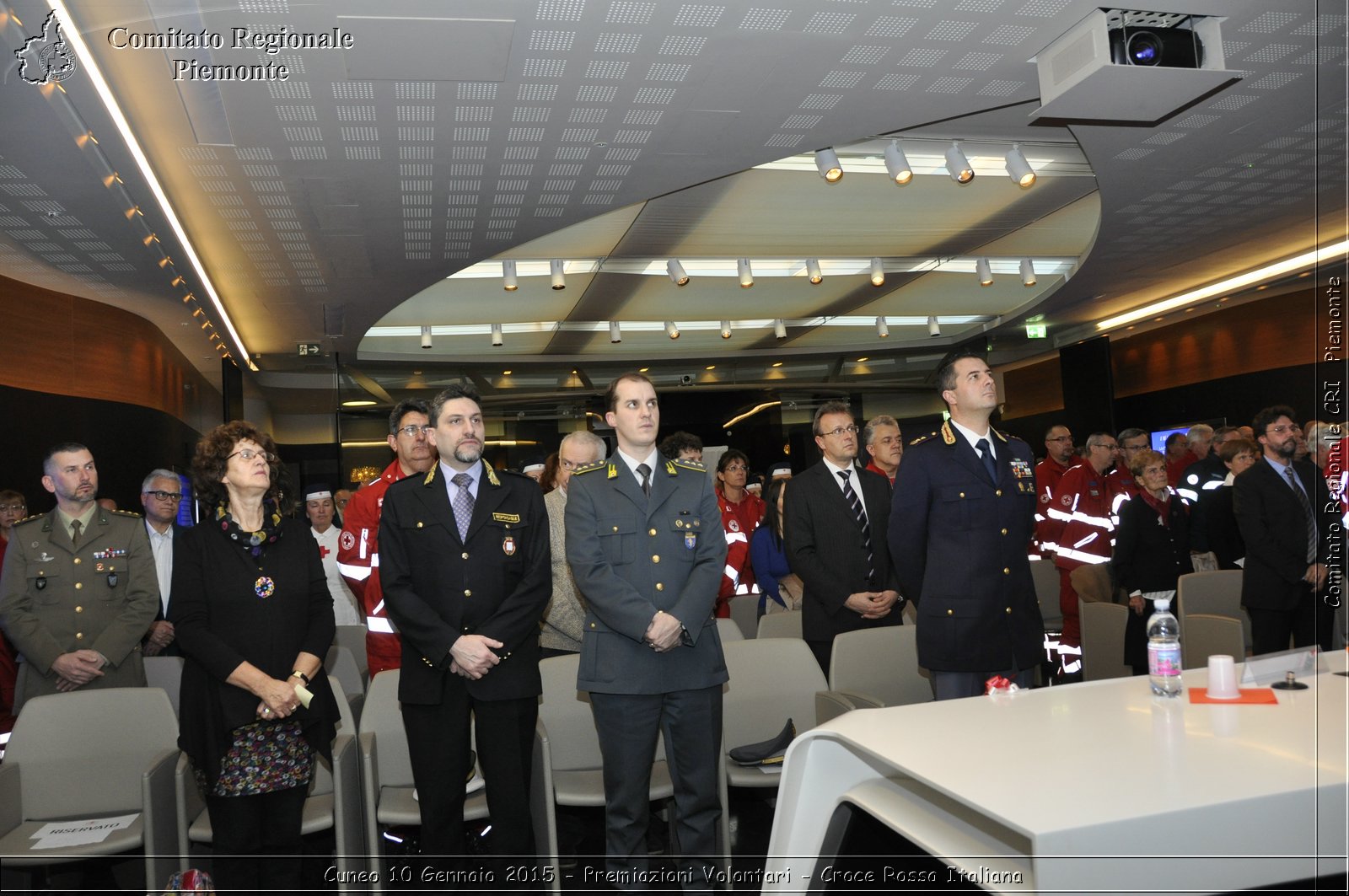 Cuneo 10 Gennaio 2015 - Premiazioni Volontari - Croce Rossa Italiana- Comitato Regionale del Piemonte