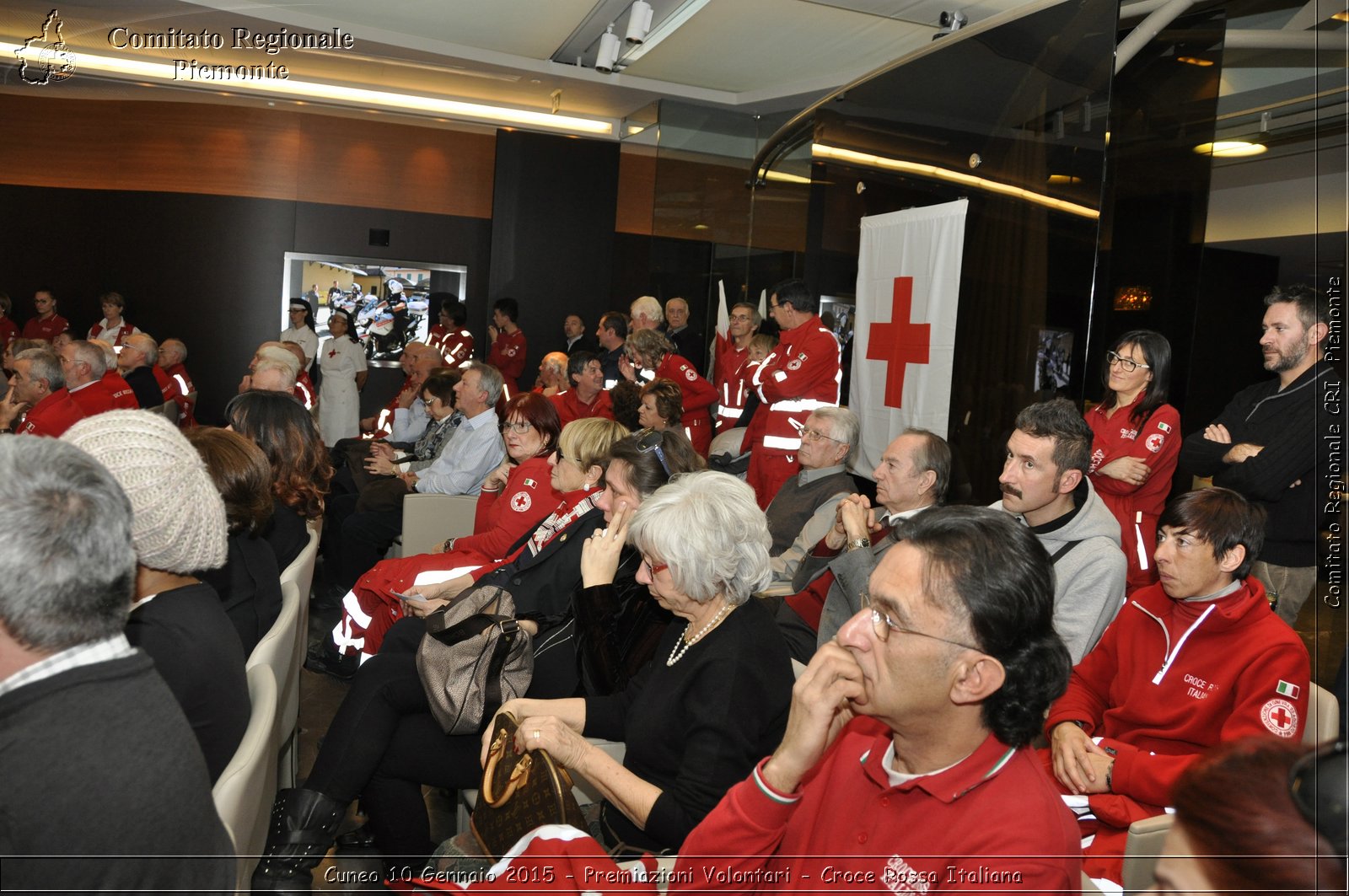 Cuneo 10 Gennaio 2015 - Premiazioni Volontari - Croce Rossa Italiana- Comitato Regionale del Piemonte