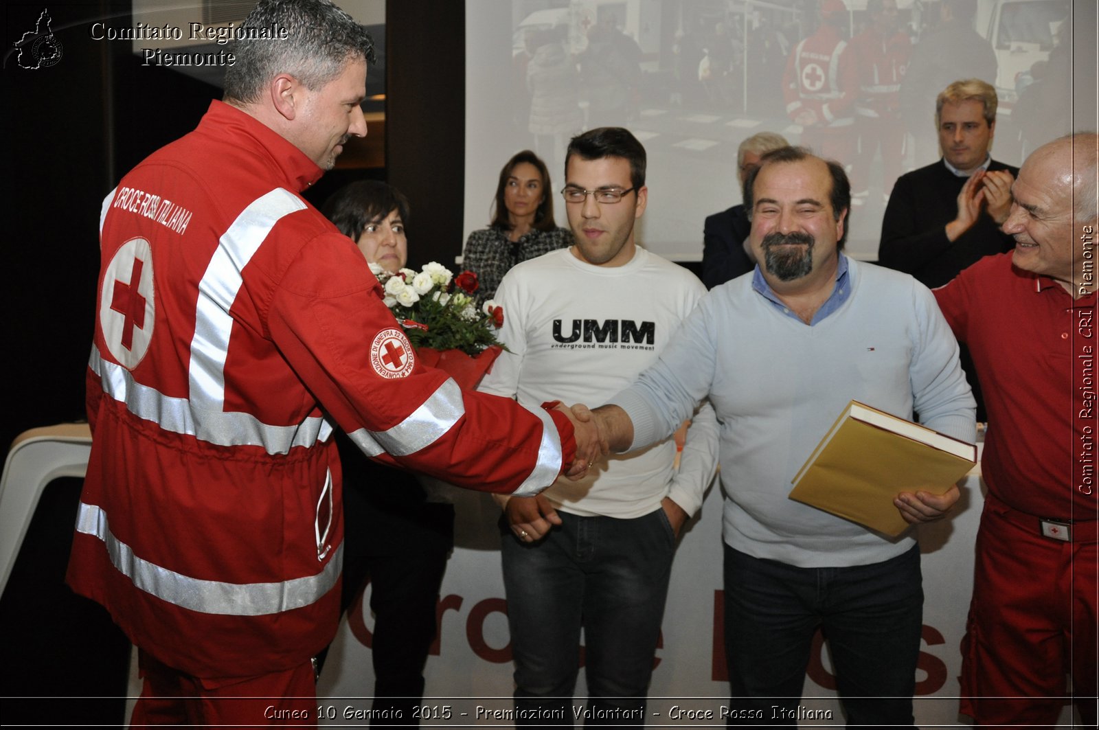 Cuneo 10 Gennaio 2015 - Premiazioni Volontari - Croce Rossa Italiana- Comitato Regionale del Piemonte