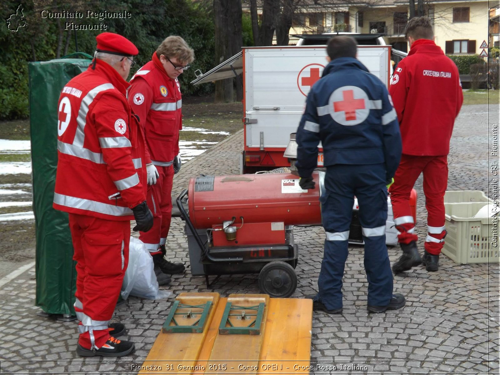 Pianezza 31 Gennaio 2015 - Corso OPEN - Croce Rossa Italiana- Comitato Regionale del Piemonte