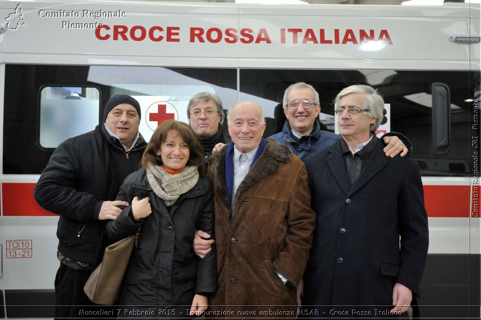 Moncalieri 7 Febbraio 2015 - Inaugurazione nuova ambulanza MSAB - Croce Rossa Italiana- Comitato Regionale del Piemonte