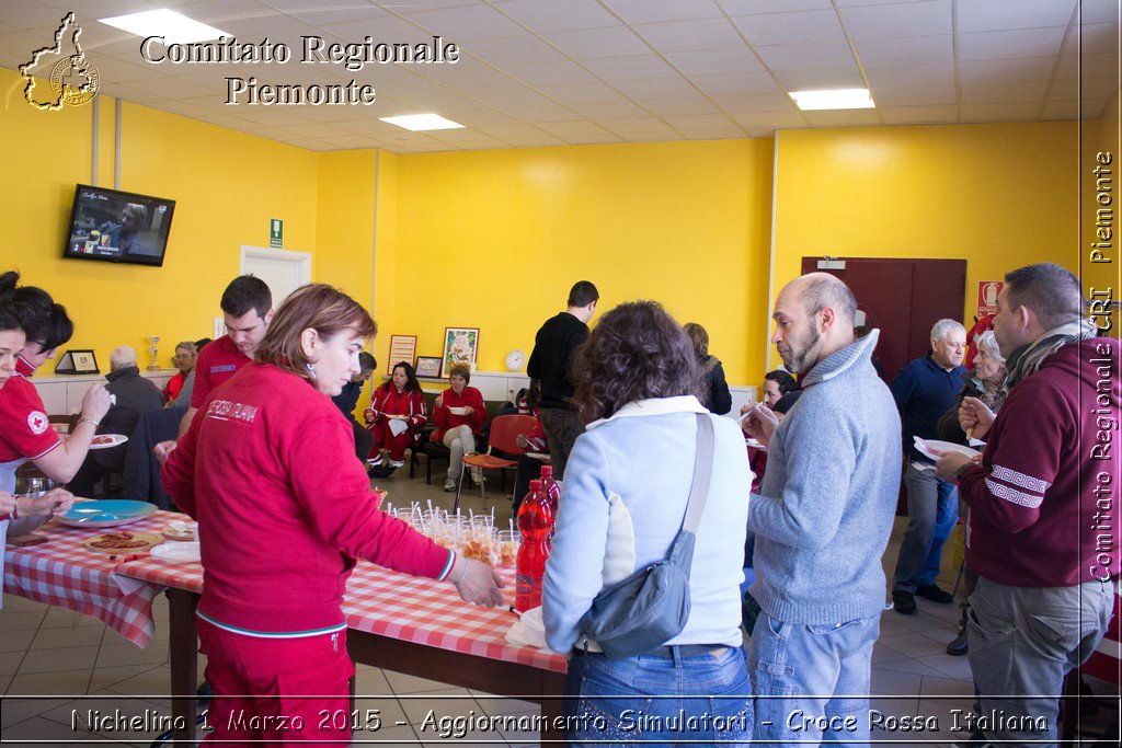 Nichelino 1 Marzo 2015 - Aggiornamento Simulatori - Croce Rossa Italiana- Comitato Regionale del Piemonte