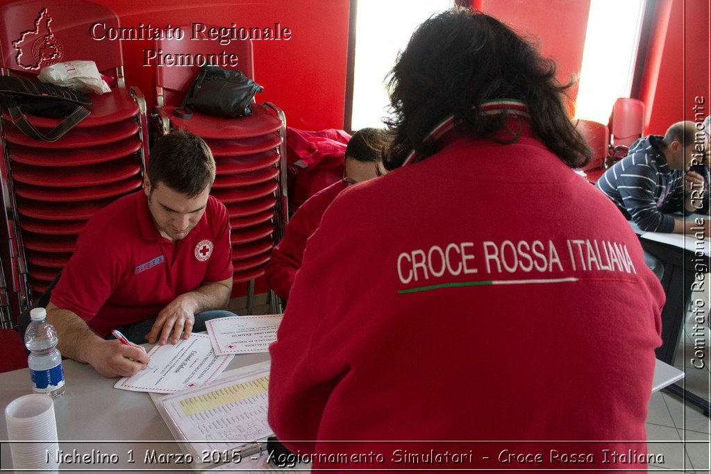 Nichelino 1 Marzo 2015 - Aggiornamento Simulatori - Croce Rossa Italiana- Comitato Regionale del Piemonte