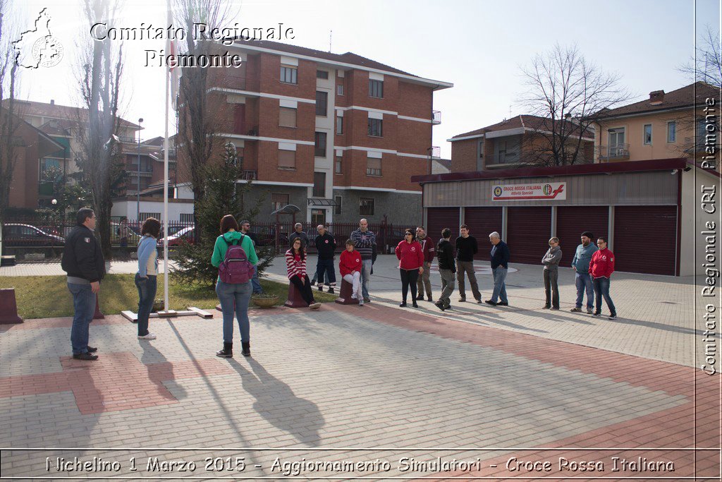 Nichelino 1 Marzo 2015 - Aggiornamento Simulatori - Croce Rossa Italiana- Comitato Regionale del Piemonte