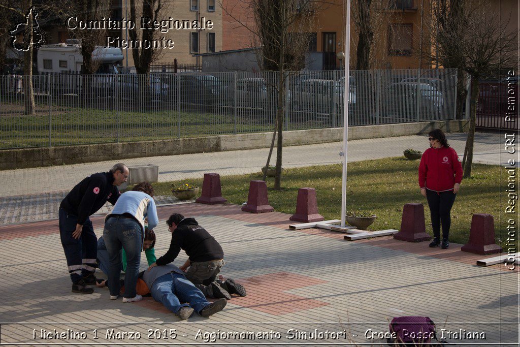 Nichelino 1 Marzo 2015 - Aggiornamento Simulatori - Croce Rossa Italiana- Comitato Regionale del Piemonte