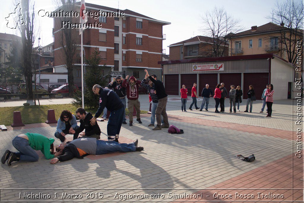 Nichelino 1 Marzo 2015 - Aggiornamento Simulatori - Croce Rossa Italiana- Comitato Regionale del Piemonte