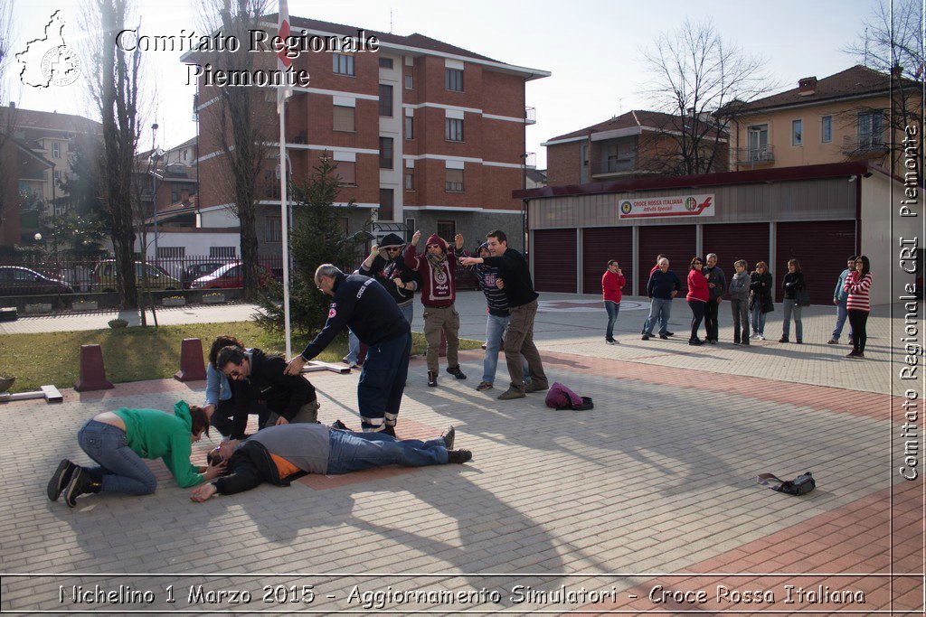 Nichelino 1 Marzo 2015 - Aggiornamento Simulatori - Croce Rossa Italiana- Comitato Regionale del Piemonte