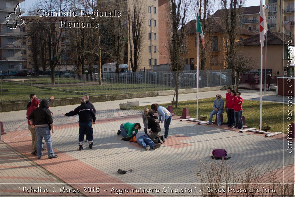 Nichelino 1 Marzo 2015 - Aggiornamento Simulatori - Croce Rossa Italiana- Comitato Regionale del Piemonte