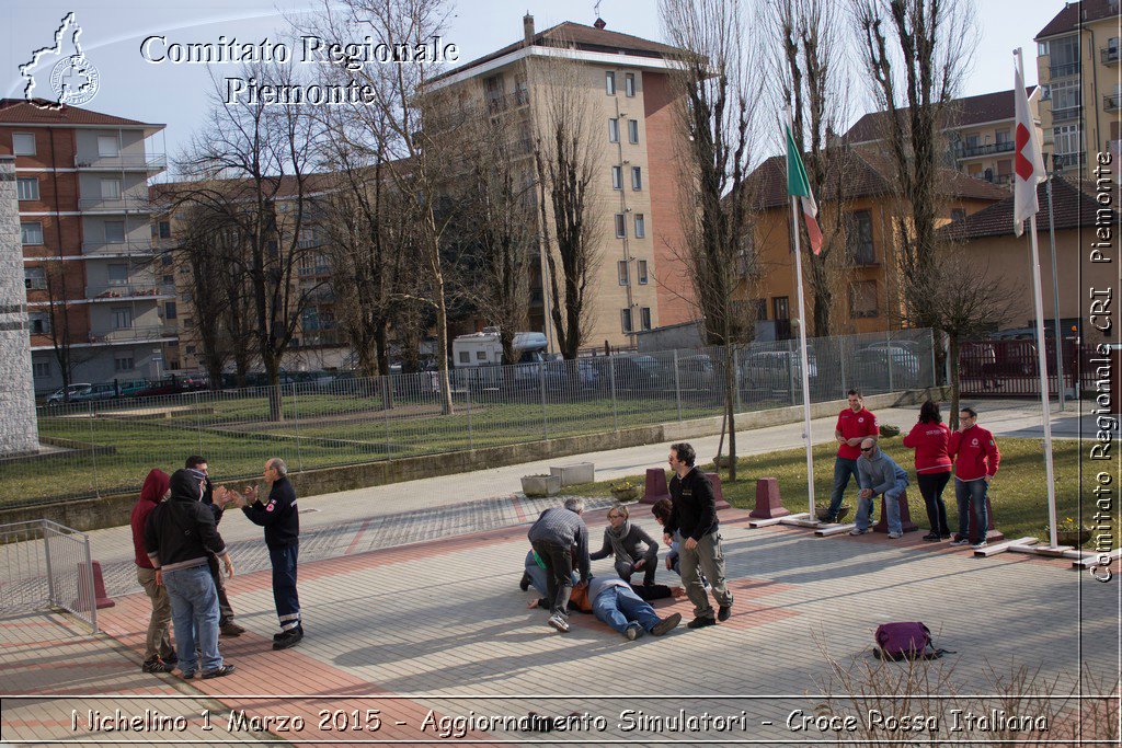 Nichelino 1 Marzo 2015 - Aggiornamento Simulatori - Croce Rossa Italiana- Comitato Regionale del Piemonte