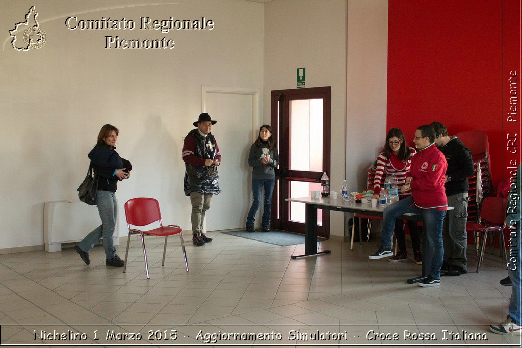 Nichelino 1 Marzo 2015 - Aggiornamento Simulatori - Croce Rossa Italiana- Comitato Regionale del Piemonte