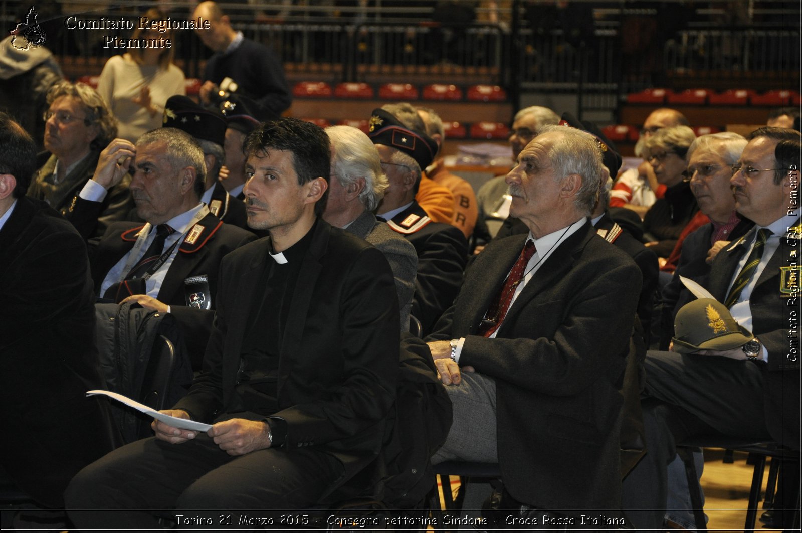 Torino 21 Marzo 2015 - Consegna pettorine Sindone - Croce Rossa Italiana- Comitato Regionale del Piemonte