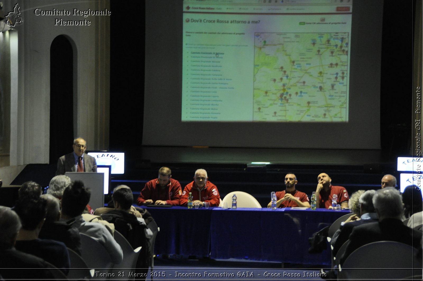 Torino 21 Marzo 2015 - Incontro Formativo GAIA - Croce Rossa Italiana- Comitato Regionale del Piemonte