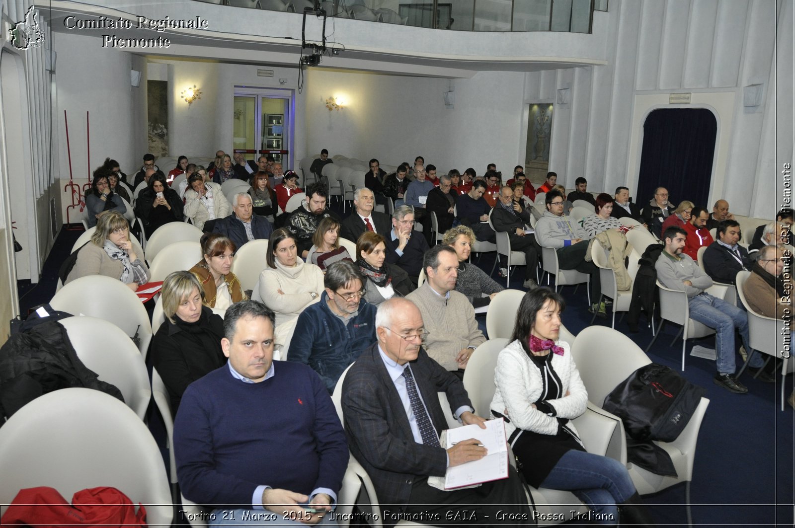 Torino 21 Marzo 2015 - Incontro Formativo GAIA - Croce Rossa Italiana- Comitato Regionale del Piemonte