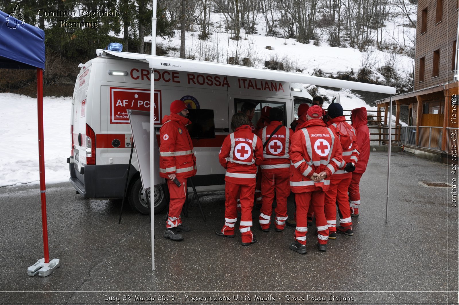 Susa 22 Marzo 2015 - Presentazione Unit Mobile - Croce Rossa Italiana- Comitato Regionale del Piemonte