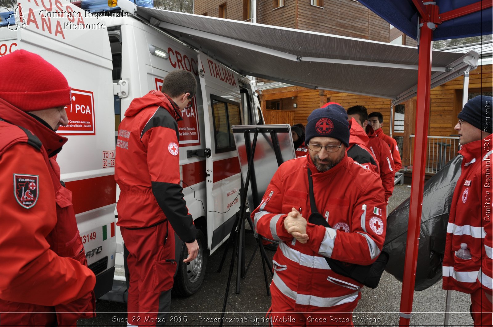 Susa 22 Marzo 2015 - Presentazione Unit Mobile - Croce Rossa Italiana- Comitato Regionale del Piemonte