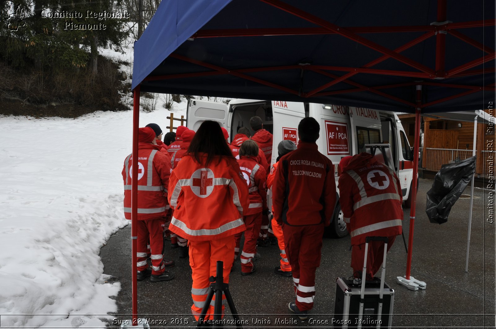 Susa 22 Marzo 2015 - Presentazione Unit Mobile - Croce Rossa Italiana- Comitato Regionale del Piemonte