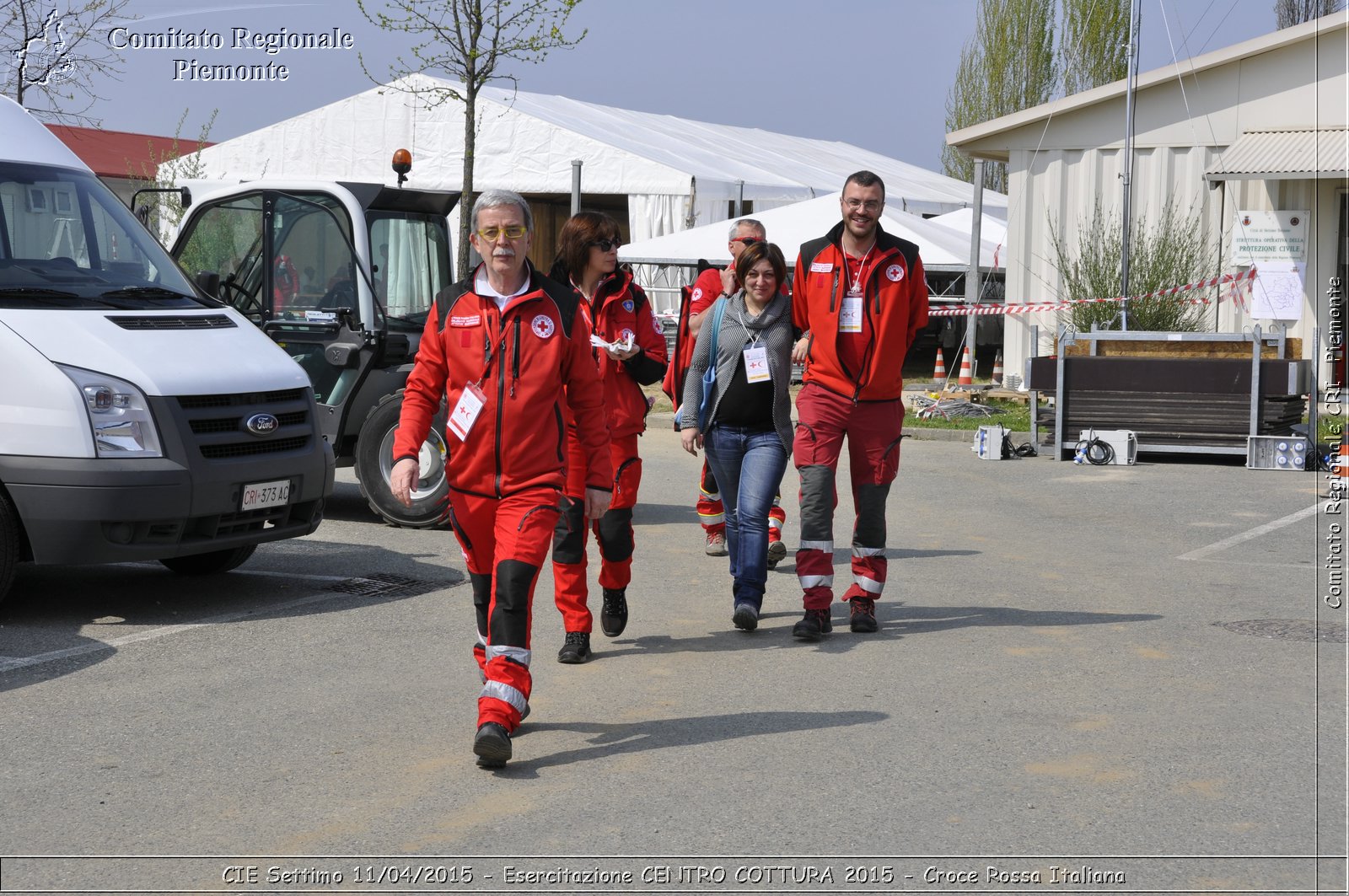 CIE Settimo 11/04/2015 - Esercitazione CENTRO COTTURA 2015 - Croce Rossa Italiana- Comitato Regionale del Piemonte