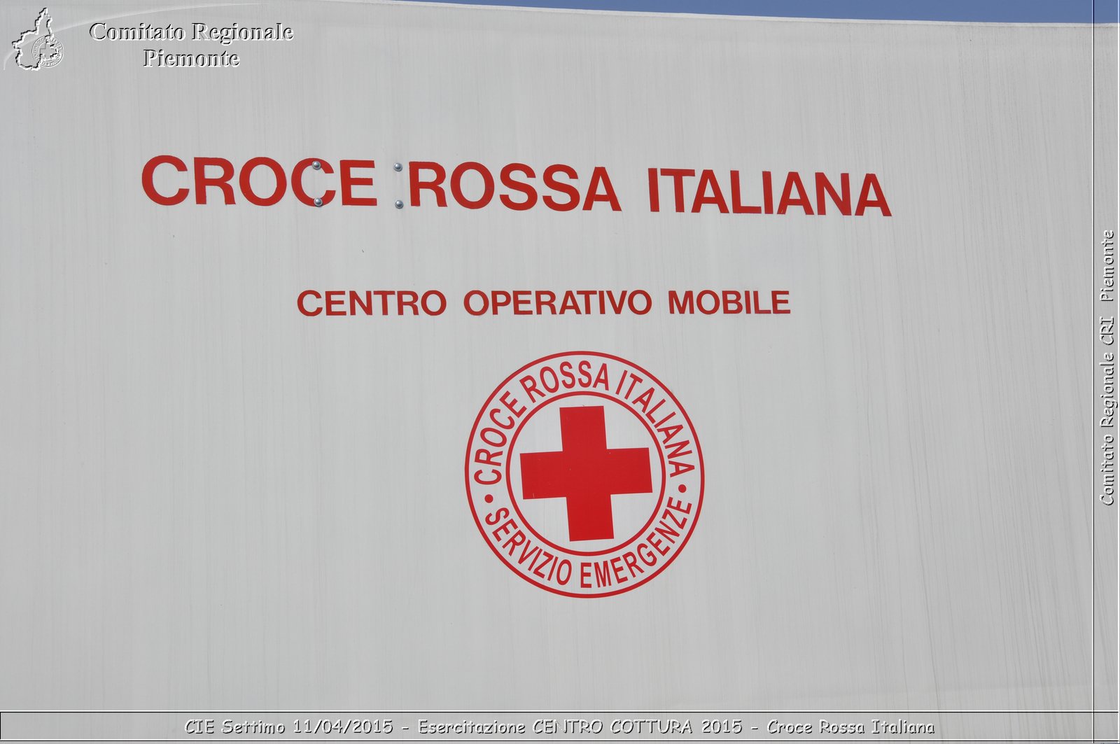 CIE Settimo 11/04/2015 - Esercitazione CENTRO COTTURA 2015 - Croce Rossa Italiana- Comitato Regionale del Piemonte