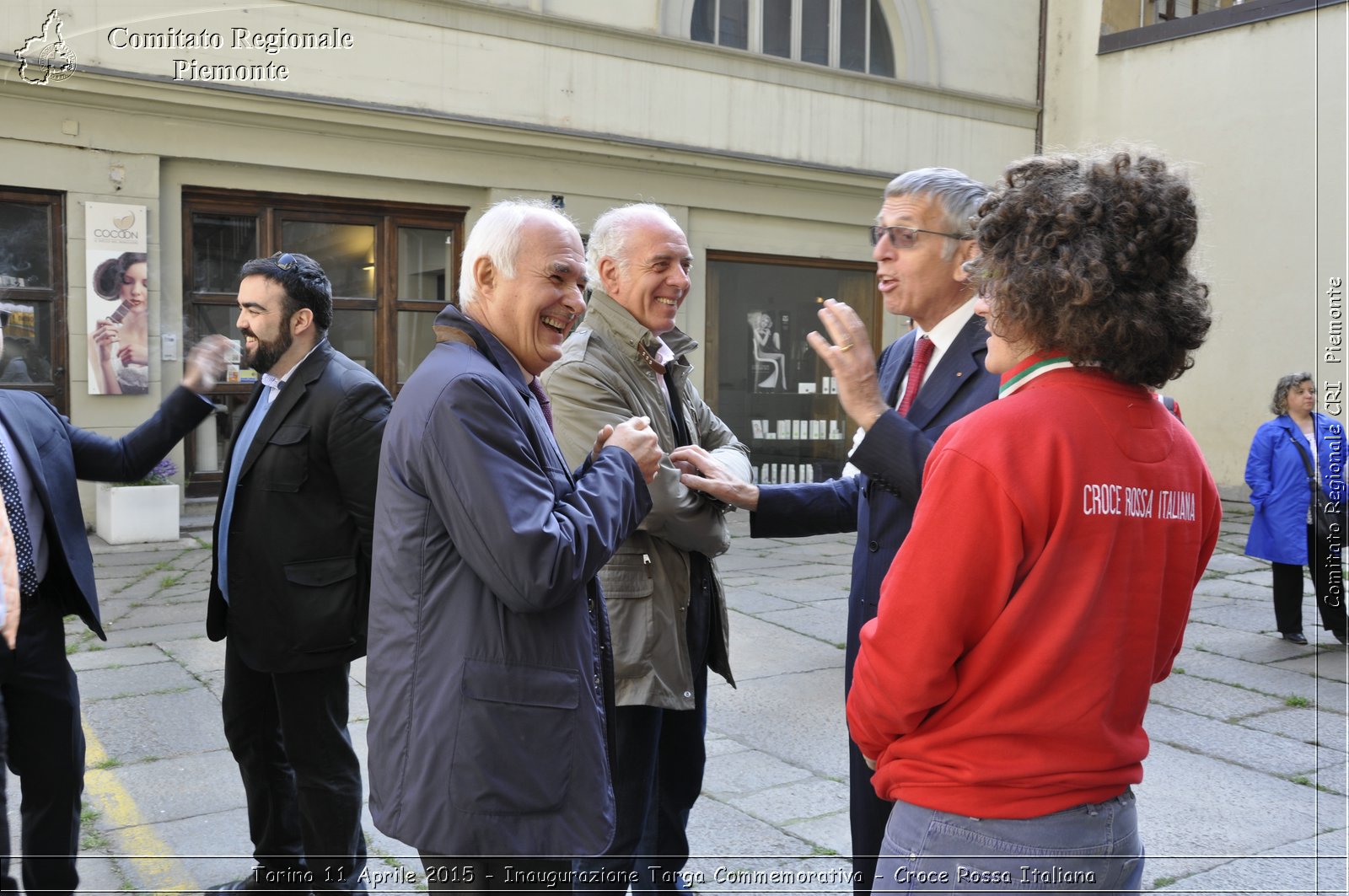 Torino 11 Aprile 2015 - Inaugurazione Targa Commemorativa - Croce Rossa Italiana- Comitato Regionale del Piemonte