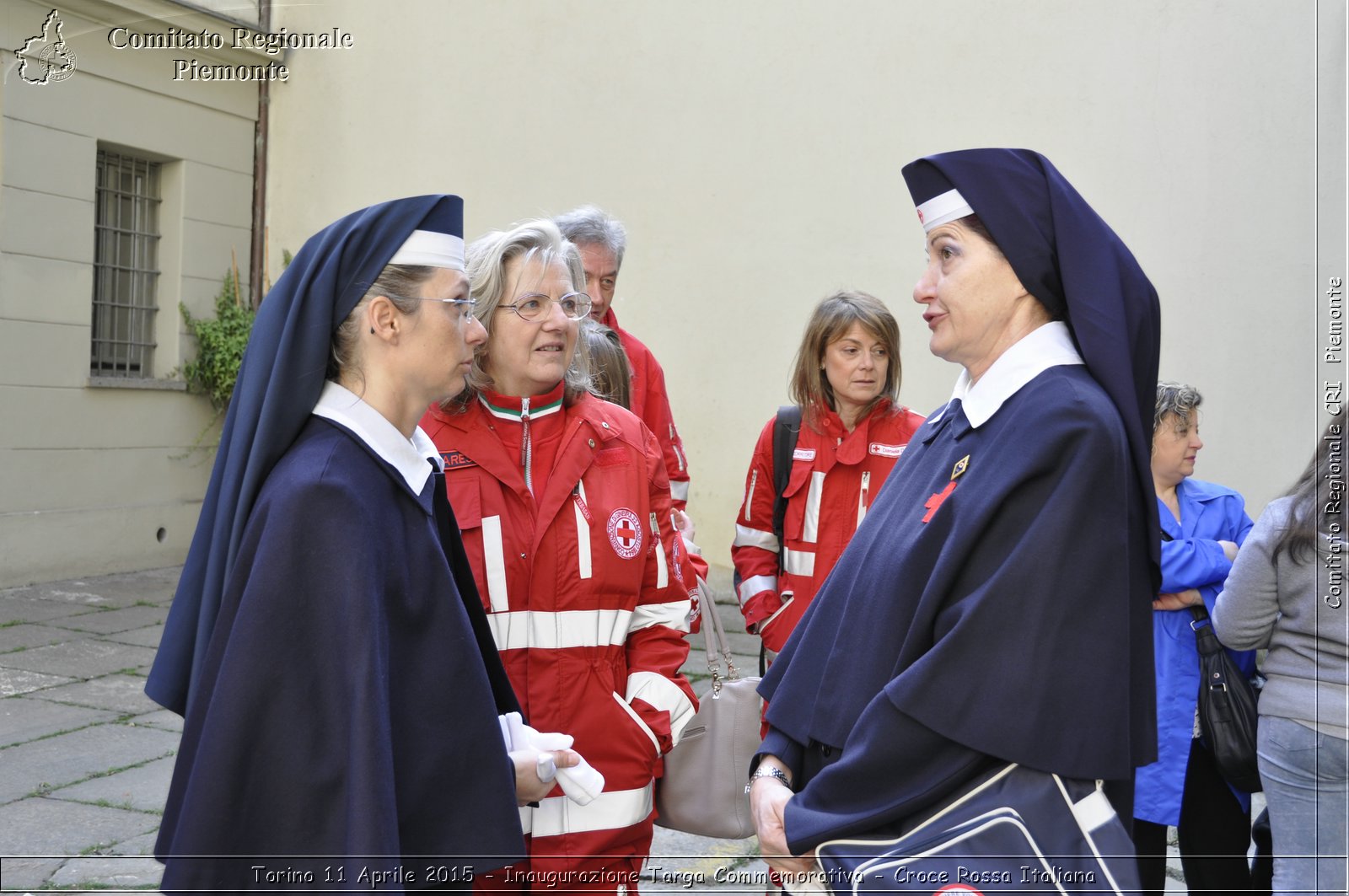 Torino 11 Aprile 2015 - Inaugurazione Targa Commemorativa - Croce Rossa Italiana- Comitato Regionale del Piemonte