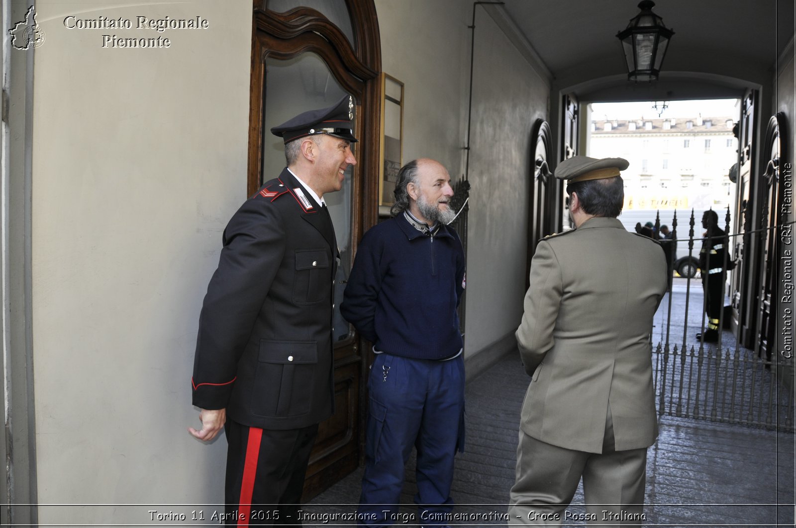 Torino 11 Aprile 2015 - Inaugurazione Targa Commemorativa - Croce Rossa Italiana- Comitato Regionale del Piemonte