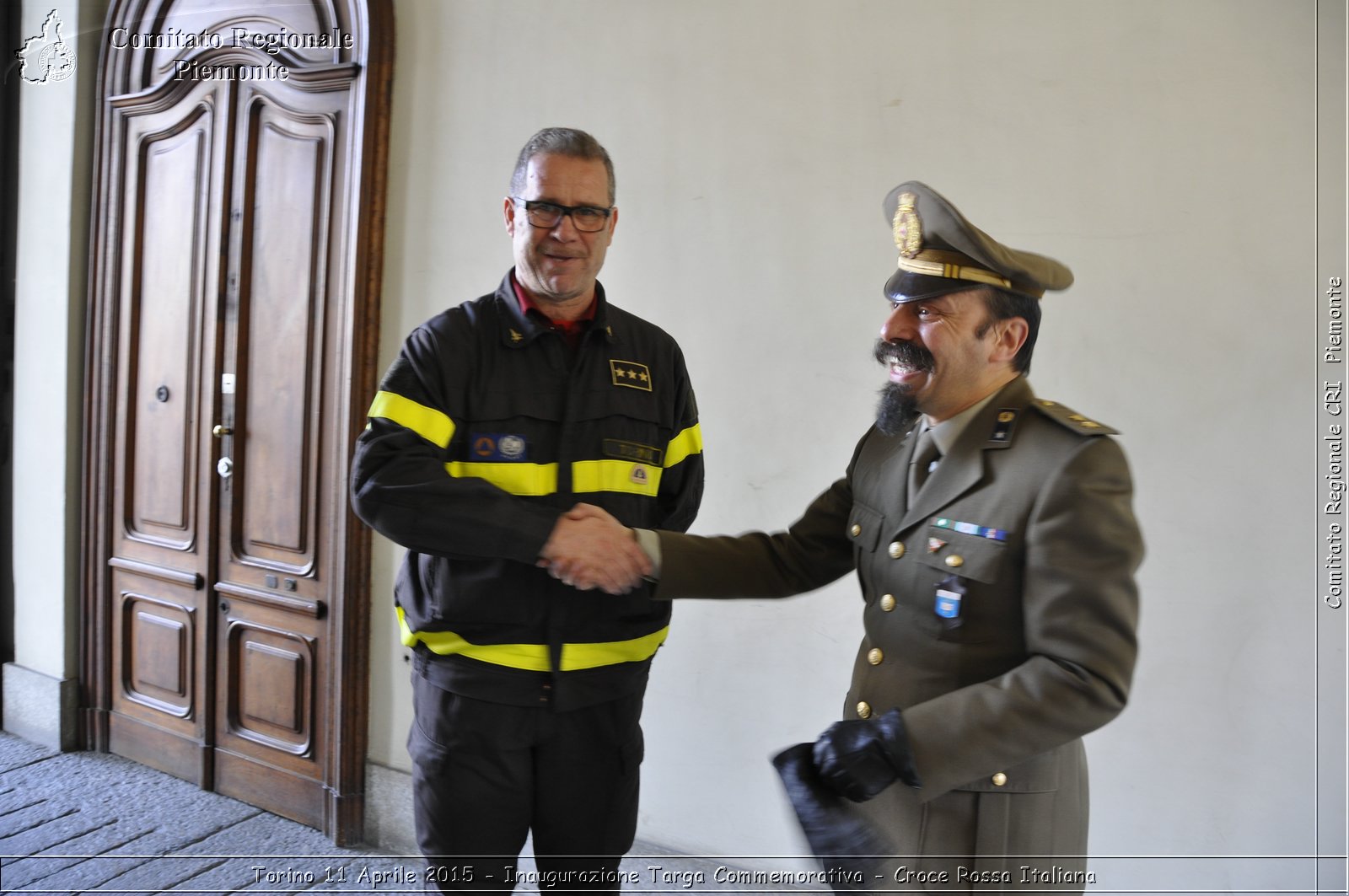 Torino 11 Aprile 2015 - Inaugurazione Targa Commemorativa - Croce Rossa Italiana- Comitato Regionale del Piemonte