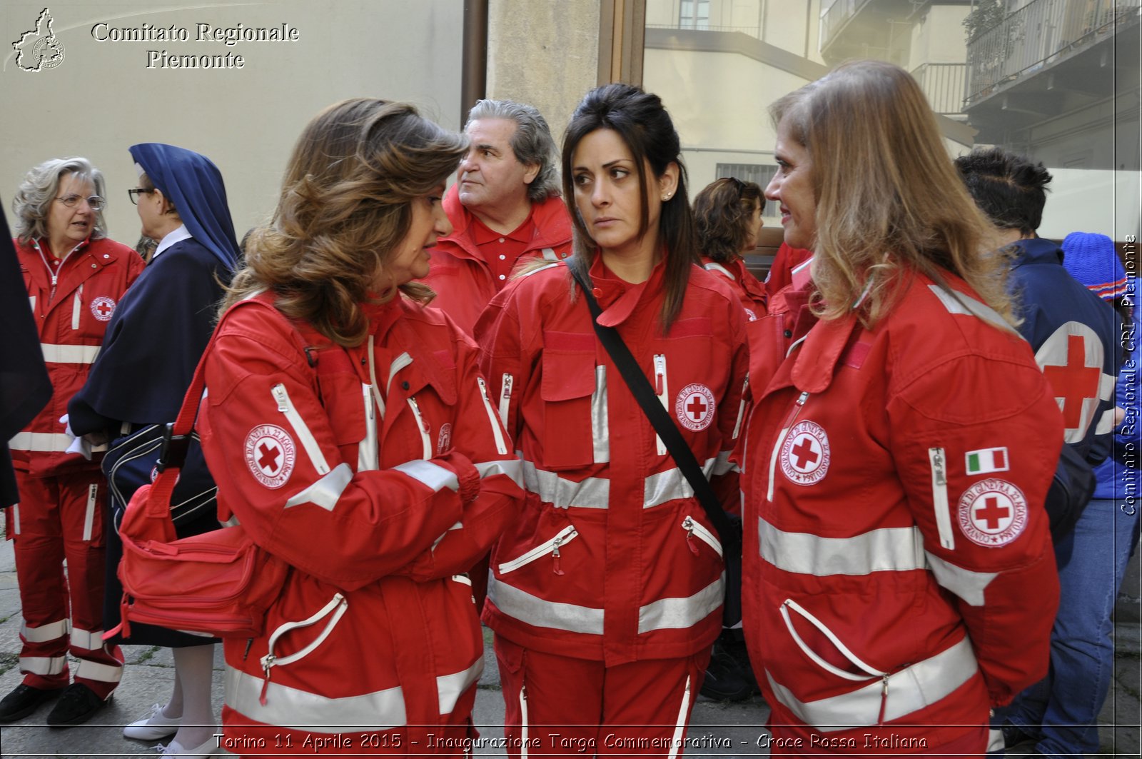 Torino 11 Aprile 2015 - Inaugurazione Targa Commemorativa - Croce Rossa Italiana- Comitato Regionale del Piemonte