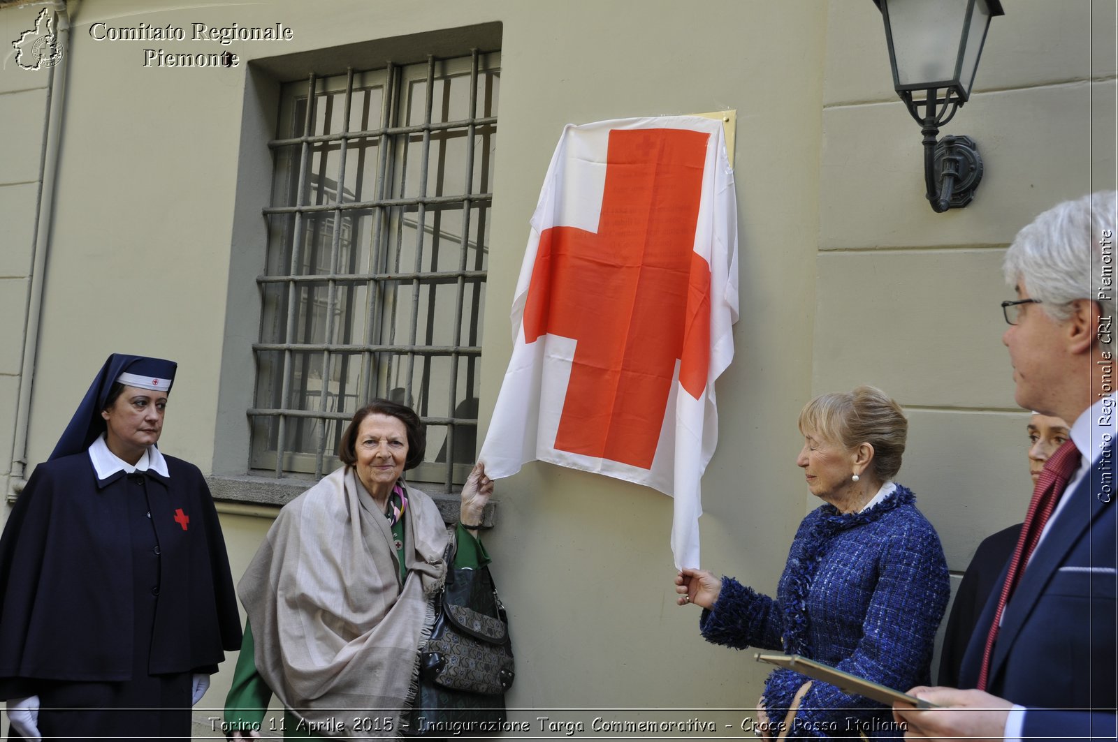 Torino 11 Aprile 2015 - Inaugurazione Targa Commemorativa - Croce Rossa Italiana- Comitato Regionale del Piemonte