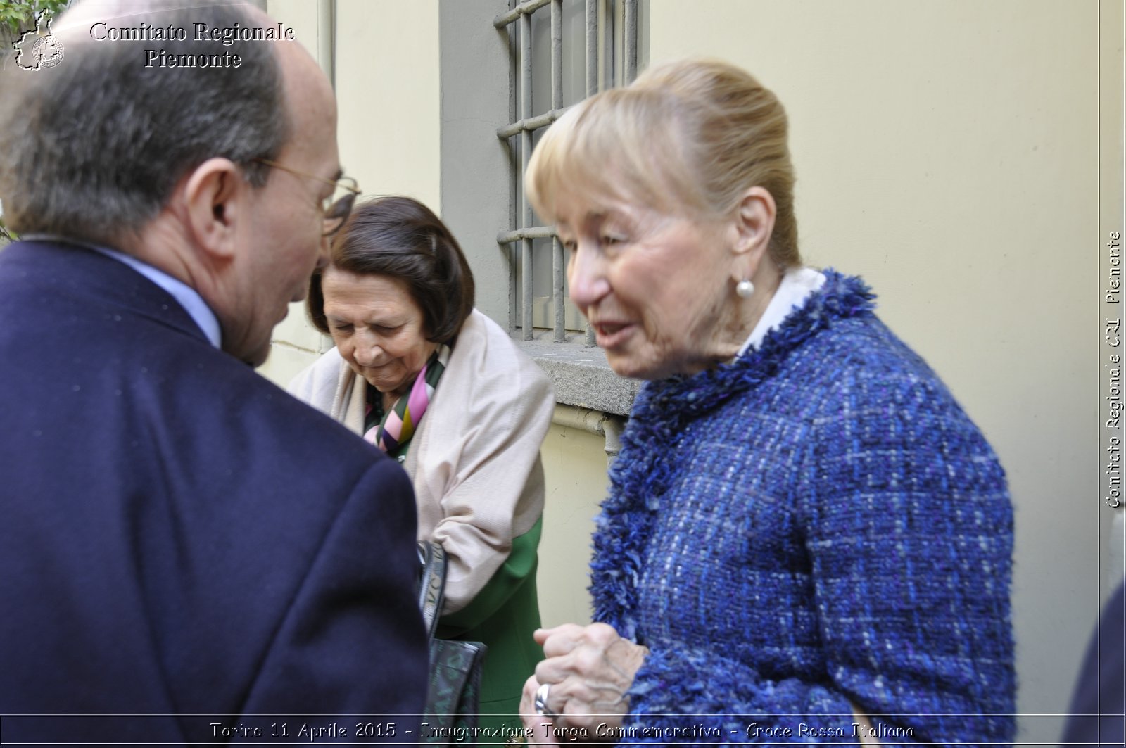 Torino 11 Aprile 2015 - Inaugurazione Targa Commemorativa - Croce Rossa Italiana- Comitato Regionale del Piemonte