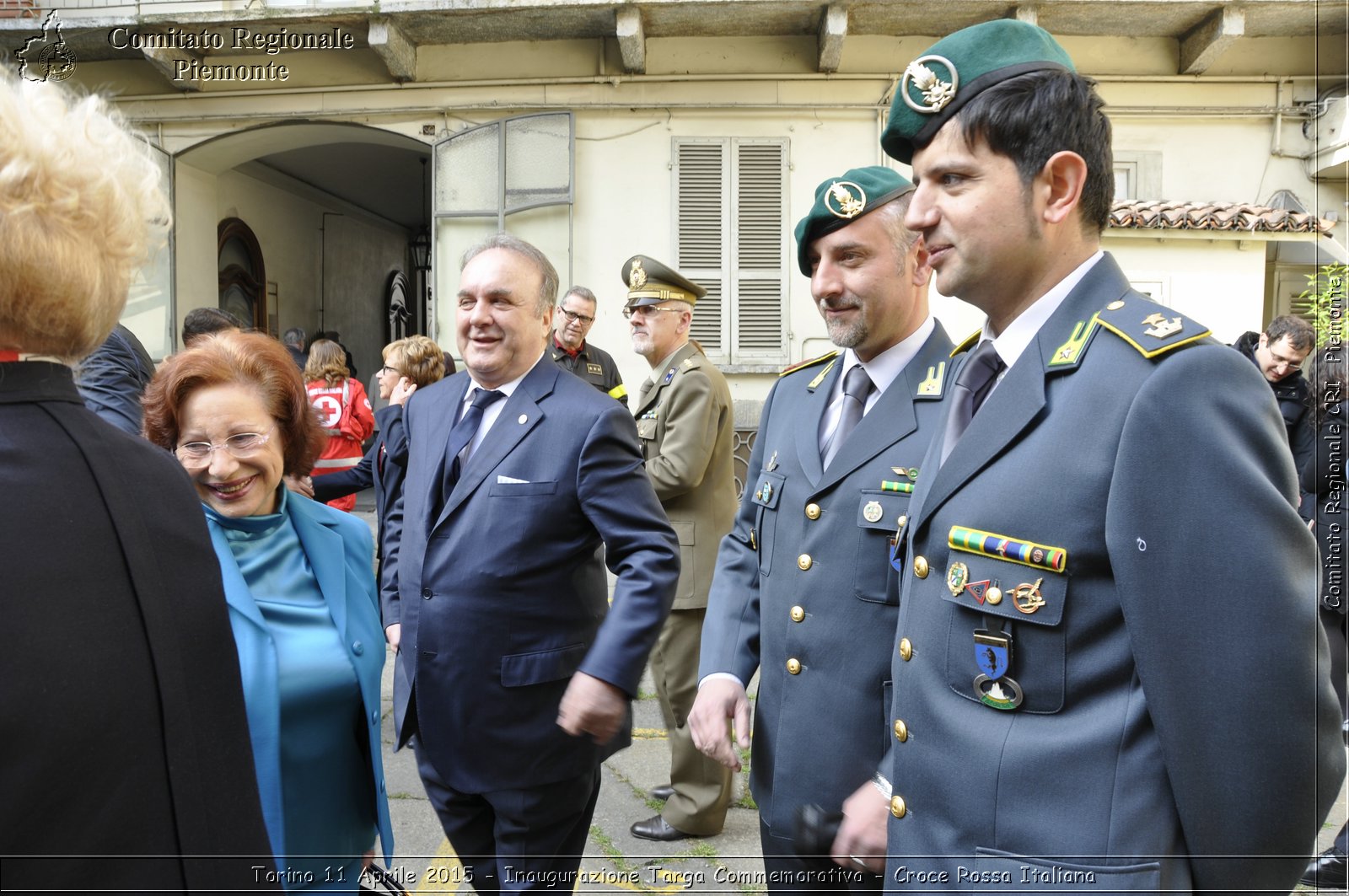 Torino 11 Aprile 2015 - Inaugurazione Targa Commemorativa - Croce Rossa Italiana- Comitato Regionale del Piemonte