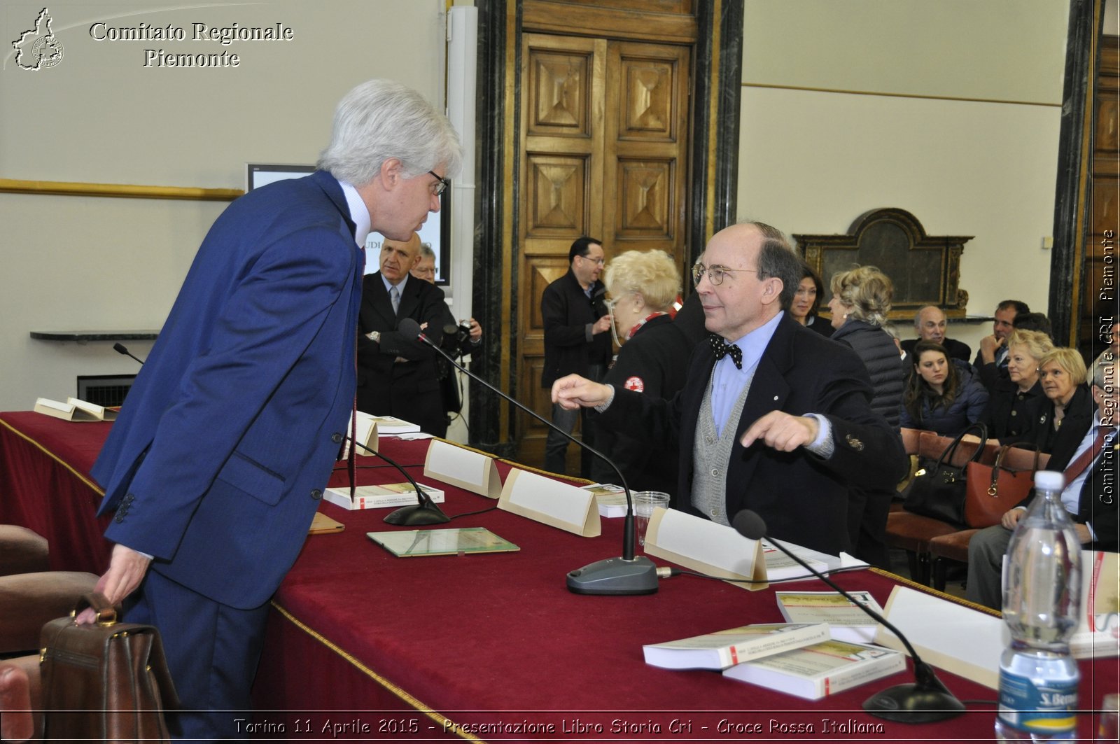 Torino 11 Aprile 2015 - Presentazione Libro Storia Cri - Croce Rossa Italiana- Comitato Regionale del Piemonte