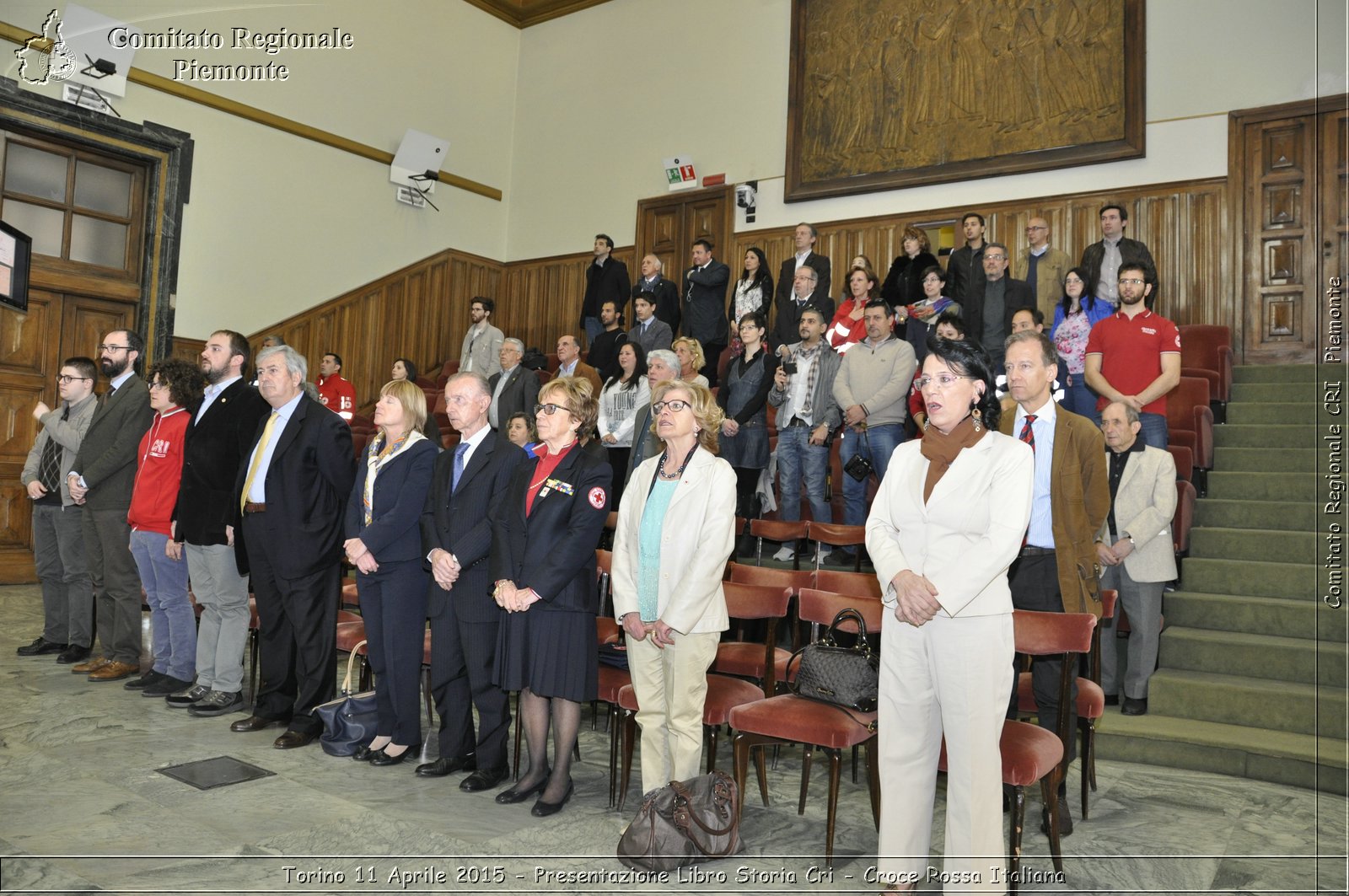 Torino 11 Aprile 2015 - Presentazione Libro Storia Cri - Croce Rossa Italiana- Comitato Regionale del Piemonte