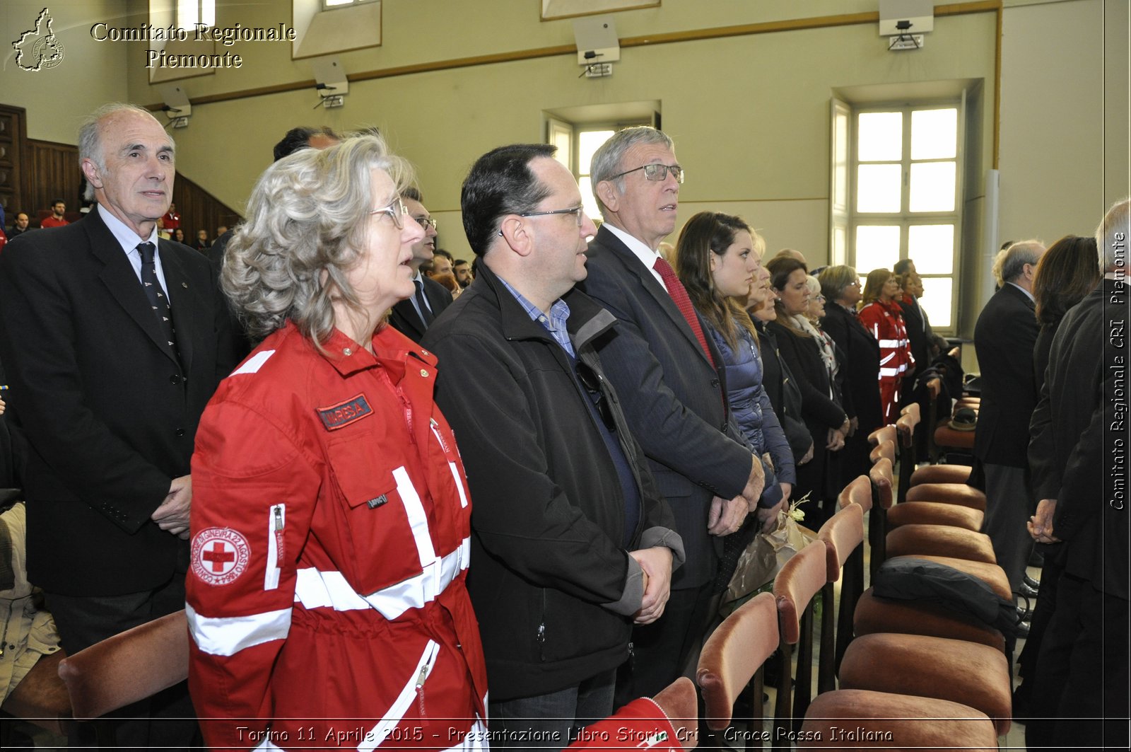 Torino 11 Aprile 2015 - Presentazione Libro Storia Cri - Croce Rossa Italiana- Comitato Regionale del Piemonte