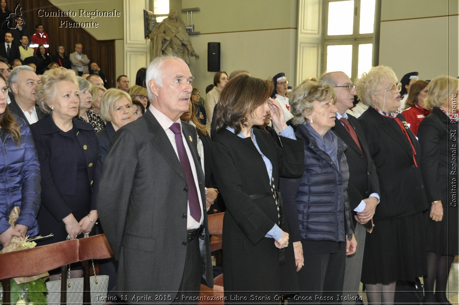 Torino 11 Aprile 2015 - Presentazione Libro Storia Cri - Croce Rossa Italiana- Comitato Regionale del Piemonte