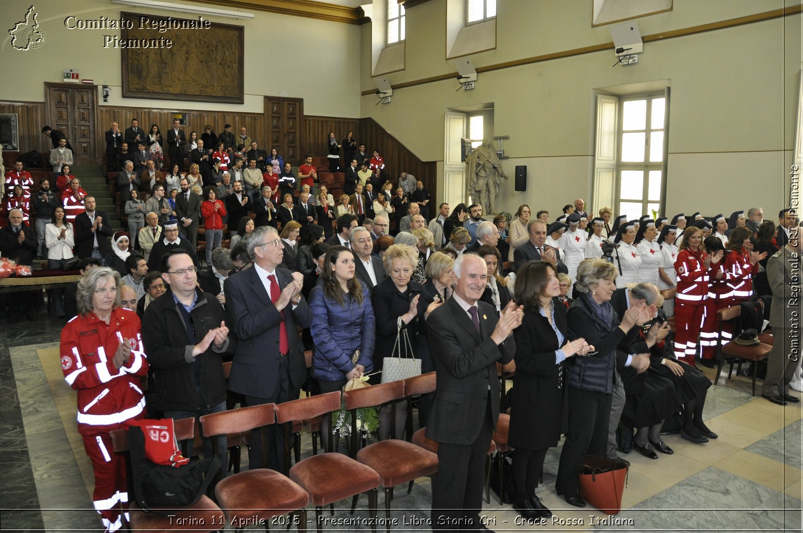 Torino 11 Aprile 2015 - Presentazione Libro Storia Cri - Croce Rossa Italiana- Comitato Regionale del Piemonte