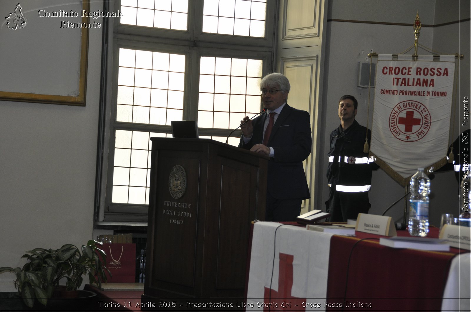 Torino 11 Aprile 2015 - Presentazione Libro Storia Cri - Croce Rossa Italiana- Comitato Regionale del Piemonte