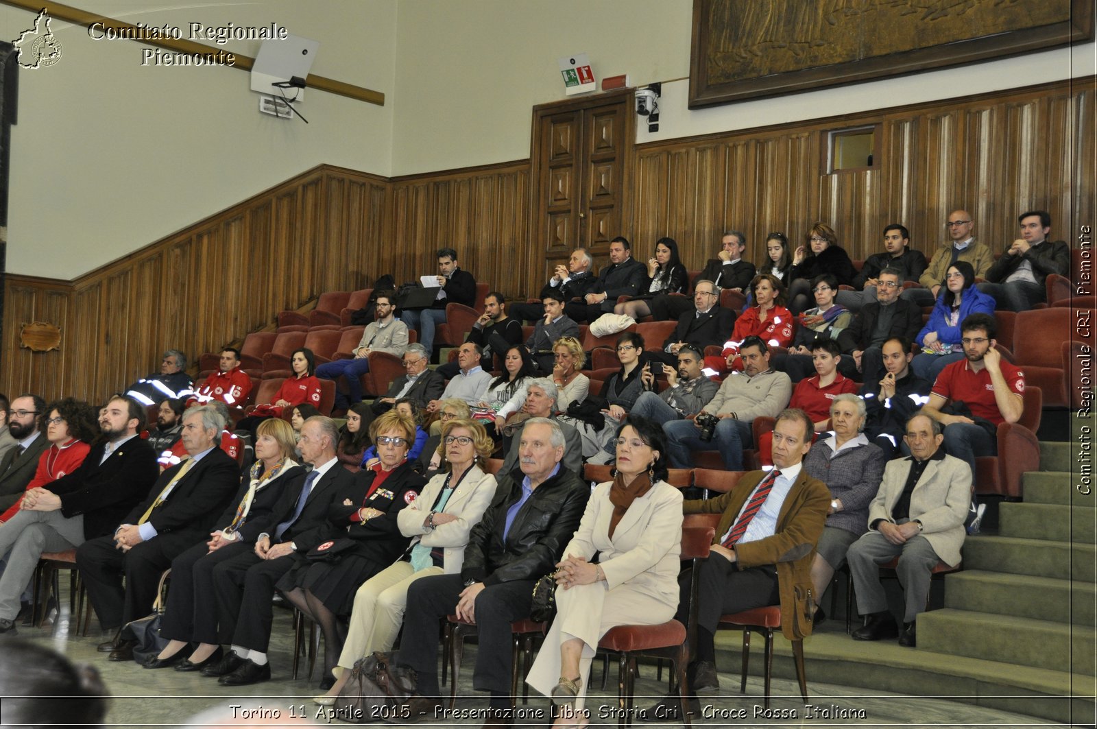 Torino 11 Aprile 2015 - Presentazione Libro Storia Cri - Croce Rossa Italiana- Comitato Regionale del Piemonte