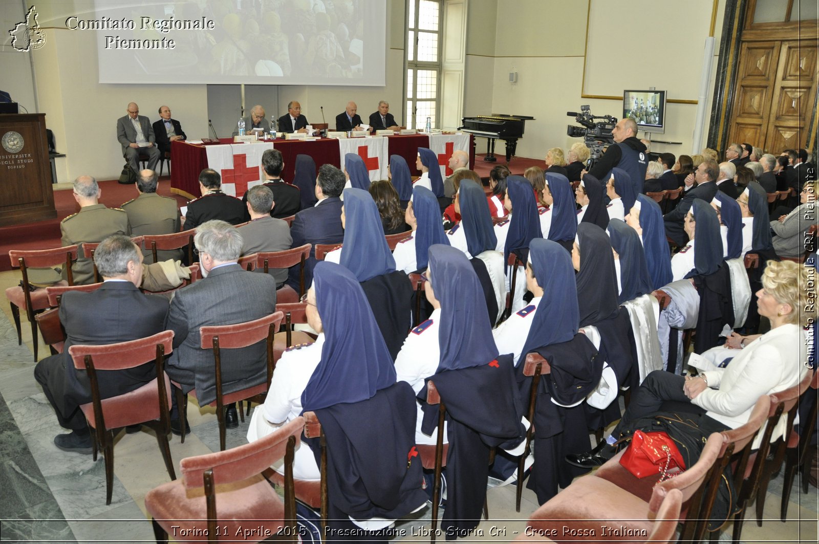 Torino 11 Aprile 2015 - Presentazione Libro Storia Cri - Croce Rossa Italiana- Comitato Regionale del Piemonte