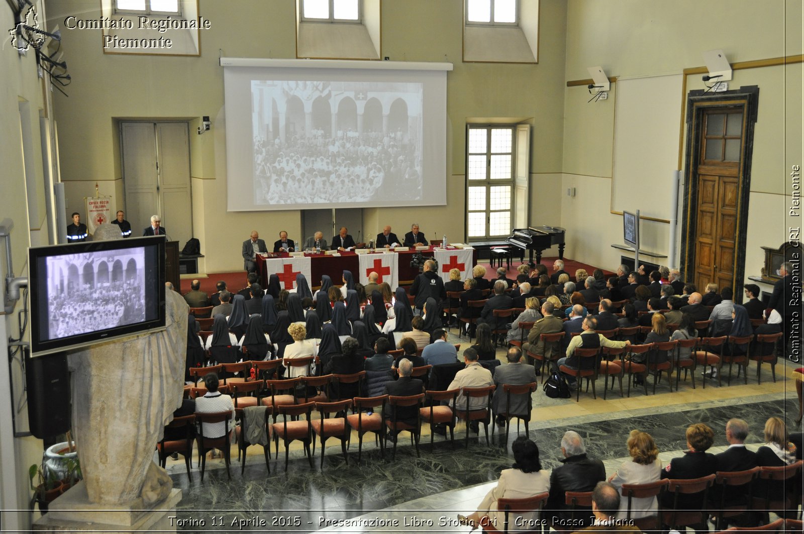 Torino 11 Aprile 2015 - Presentazione Libro Storia Cri - Croce Rossa Italiana- Comitato Regionale del Piemonte