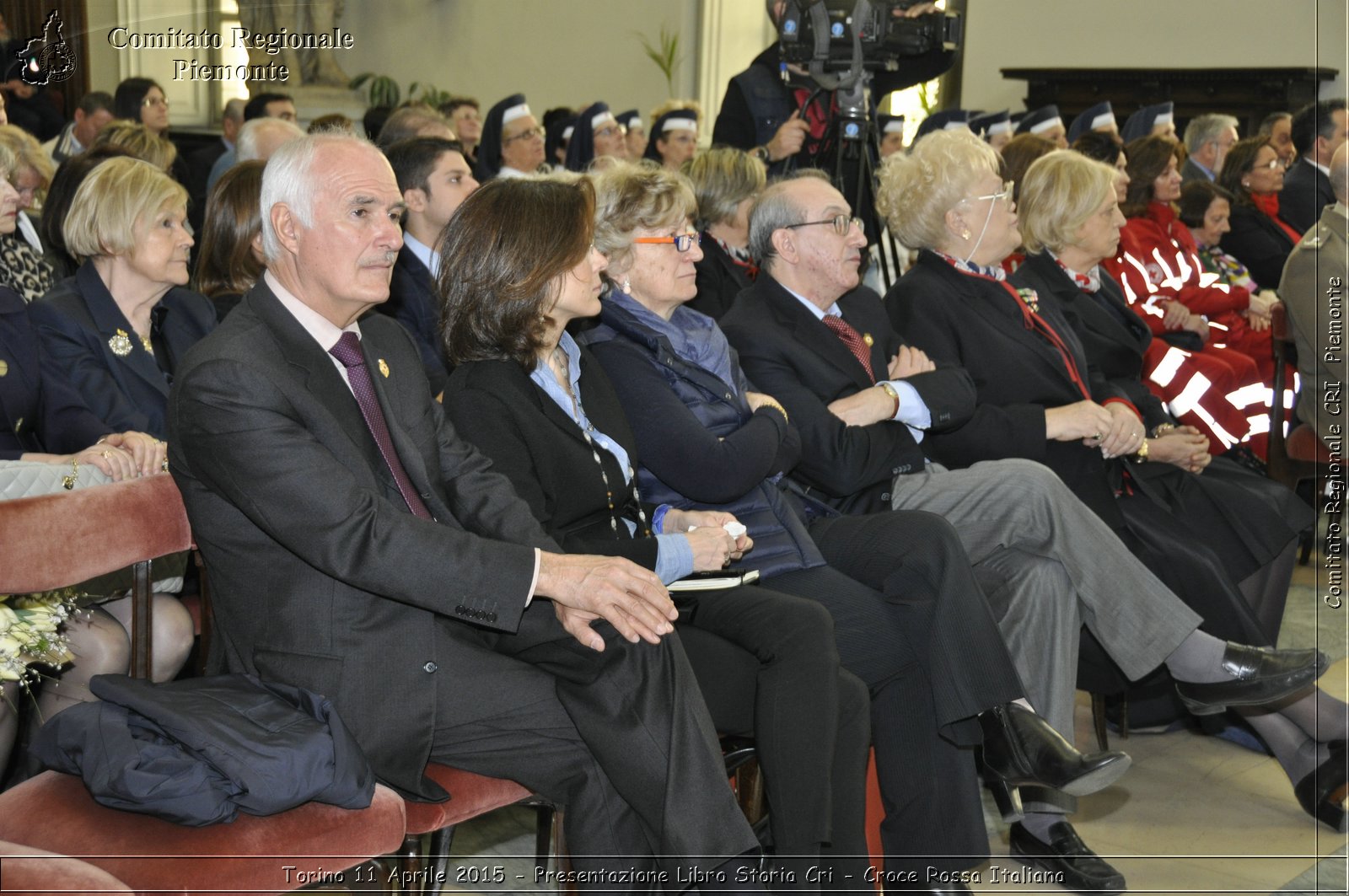 Torino 11 Aprile 2015 - Presentazione Libro Storia Cri - Croce Rossa Italiana- Comitato Regionale del Piemonte