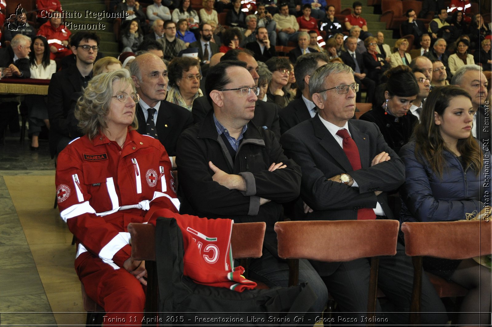 Torino 11 Aprile 2015 - Presentazione Libro Storia Cri - Croce Rossa Italiana- Comitato Regionale del Piemonte