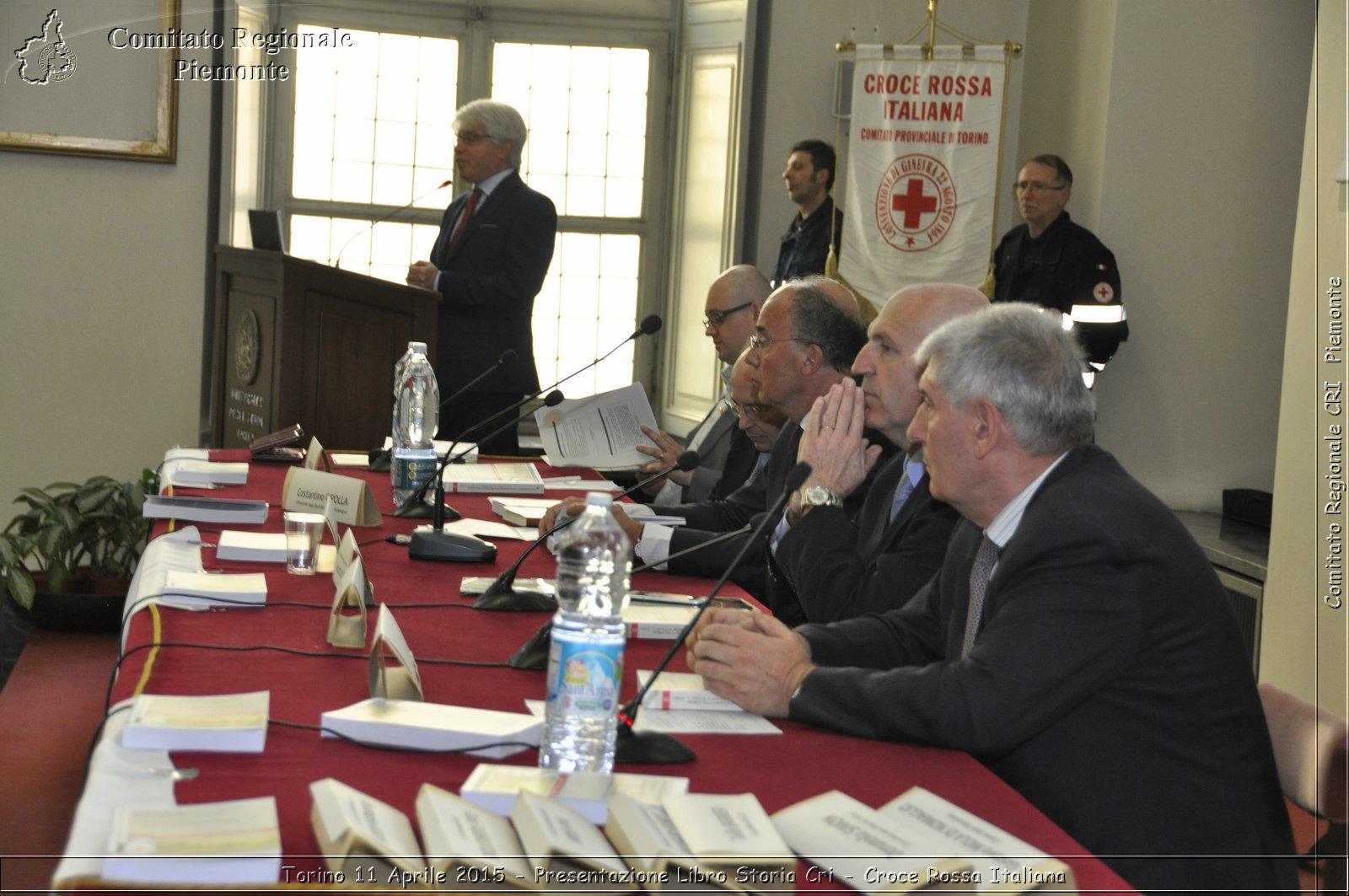 Torino 11 Aprile 2015 - Presentazione Libro Storia Cri - Croce Rossa Italiana- Comitato Regionale del Piemonte