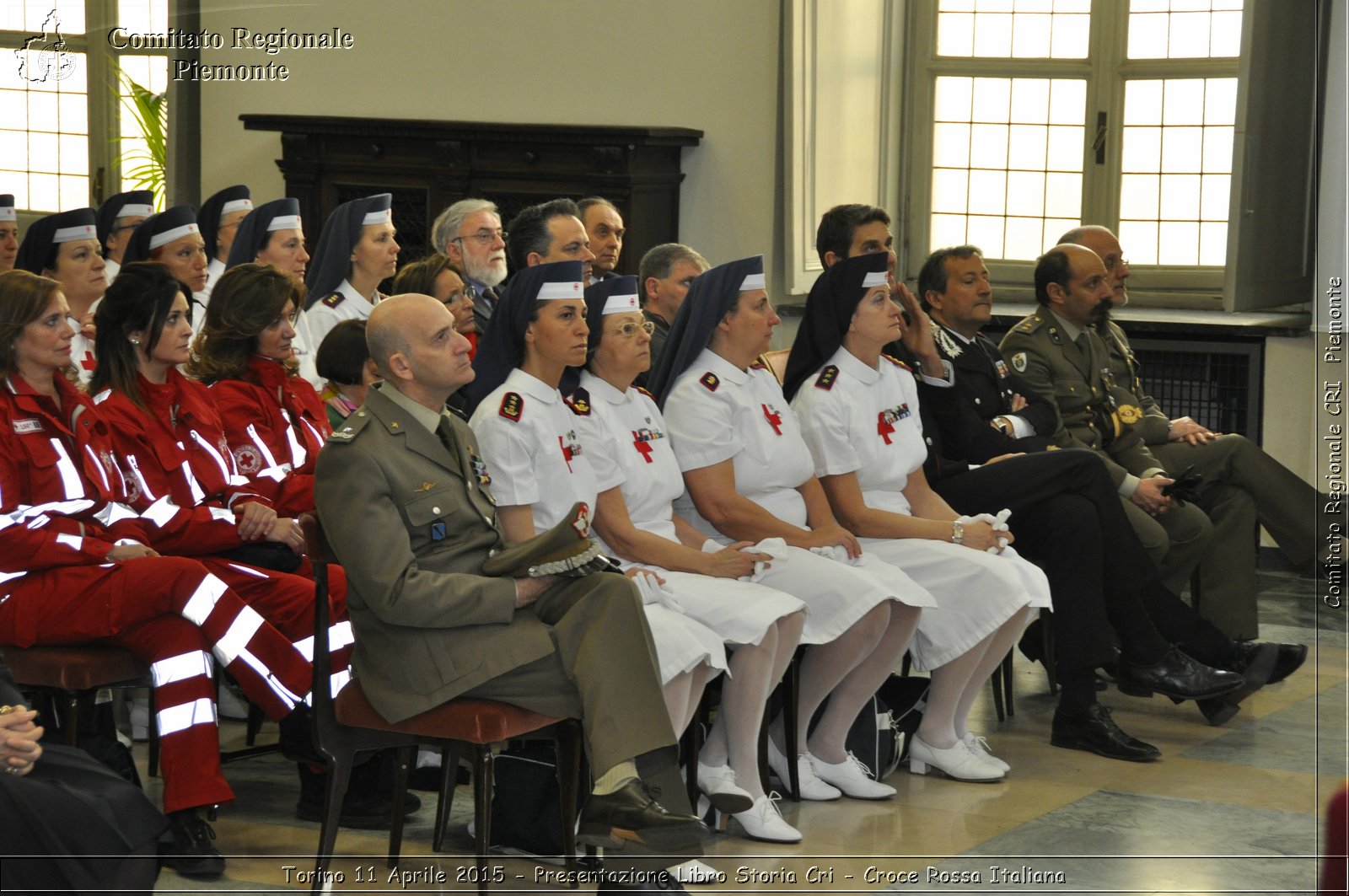 Torino 11 Aprile 2015 - Presentazione Libro Storia Cri - Croce Rossa Italiana- Comitato Regionale del Piemonte