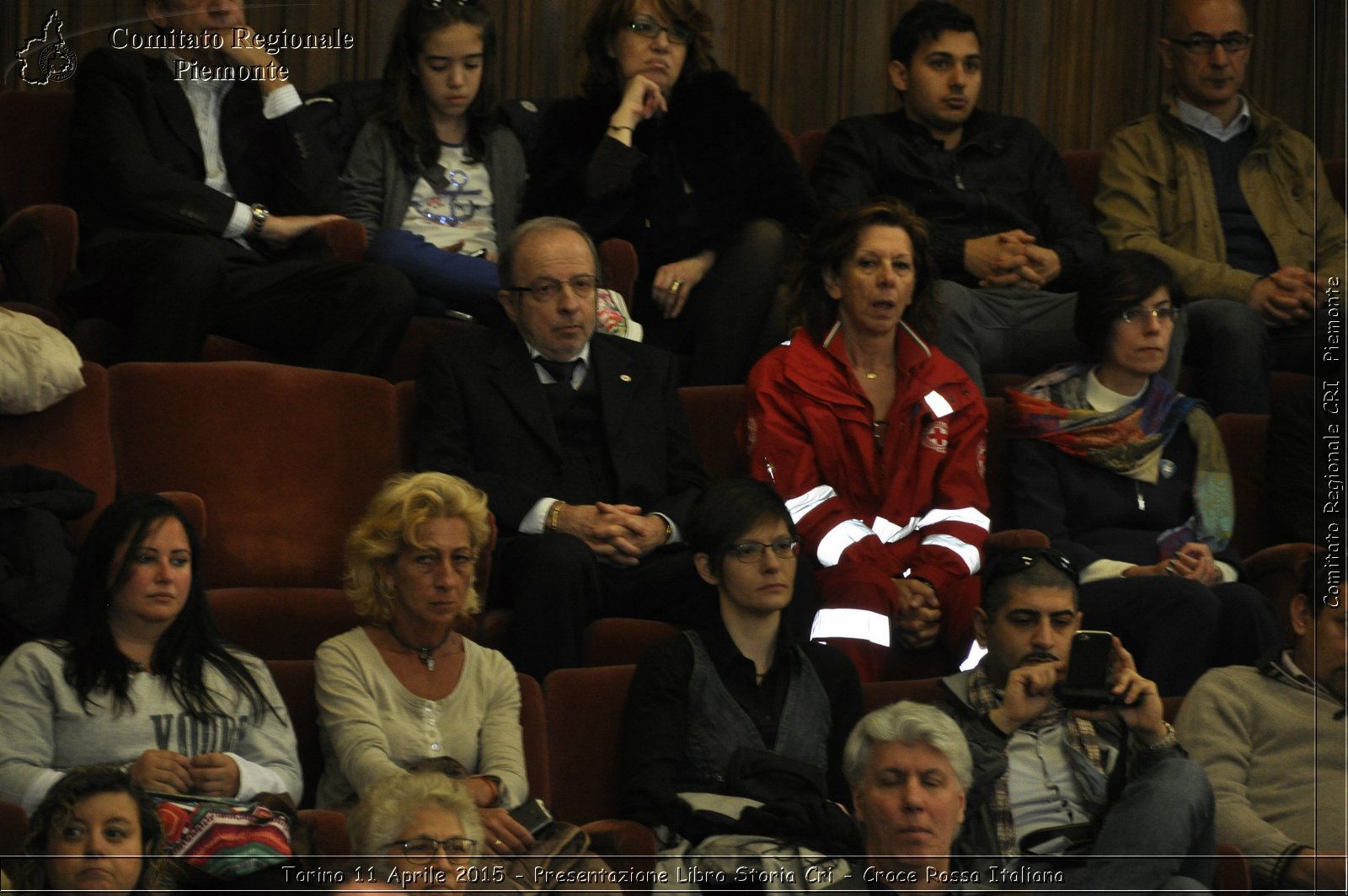 Torino 11 Aprile 2015 - Presentazione Libro Storia Cri - Croce Rossa Italiana- Comitato Regionale del Piemonte