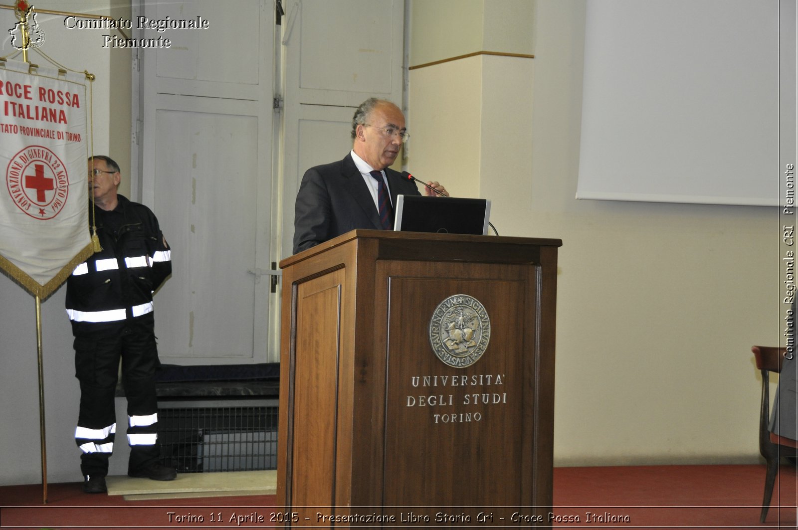 Torino 11 Aprile 2015 - Presentazione Libro Storia Cri - Croce Rossa Italiana- Comitato Regionale del Piemonte