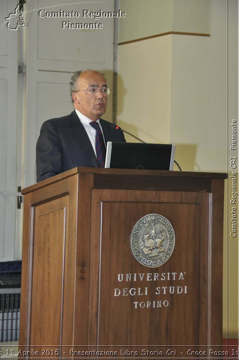 Torino 11 Aprile 2015 - Presentazione Libro Storia Cri - Croce Rossa Italiana- Comitato Regionale del Piemonte