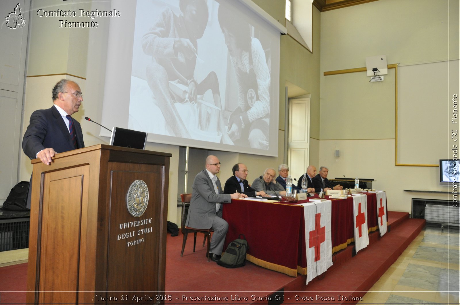 Torino 11 Aprile 2015 - Presentazione Libro Storia Cri - Croce Rossa Italiana- Comitato Regionale del Piemonte