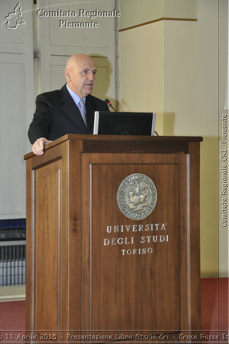 Torino 11 Aprile 2015 - Presentazione Libro Storia Cri - Croce Rossa Italiana- Comitato Regionale del Piemonte